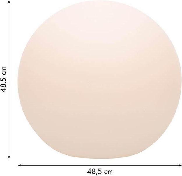 Productafbeelding 8 seasons design SOLAR Lichtgevende Bol Decoratie Lamp 50 cm, Wit (410 lm, IP44)