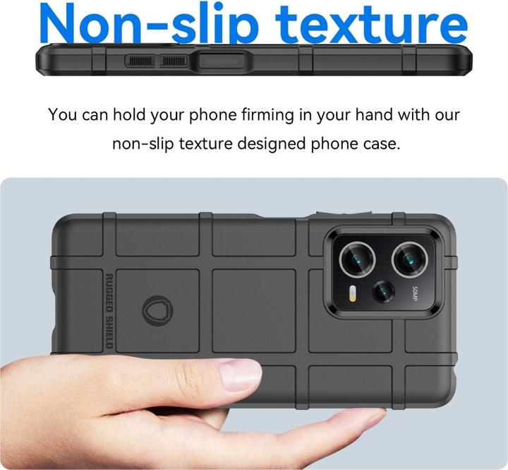 Actual product image Screenguard Xiaomi Redmi Note 12 Pro 5G Rugged Shield Cover (Xiaomi Redmi Note 12 Pro 5G)