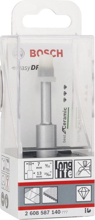 Actual product image Bosch Professional Zubehör Diamond dry drill Easy Dry Best for Ceramic, 7 x 33 mm (7 mm)