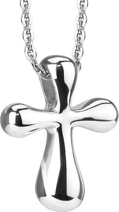 Image du produit Star Piercing Chaîne argent Pendentif croix argent (sans laiton, Acier chirurgical 316L)