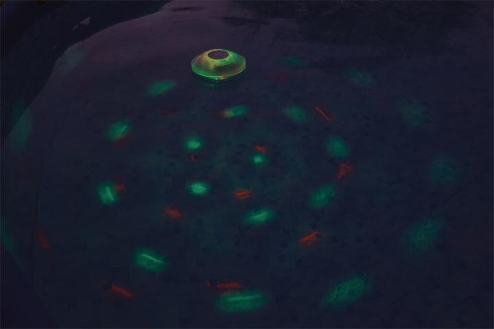Actual product image Bestway Flowclear LED Floating Pool Light