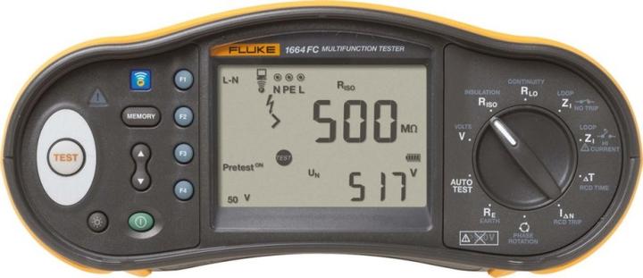 Immagine prodotto Fluke FLK-1664FC DE Tester d'installazione (CAT III 500V, CAT IV 300V)
