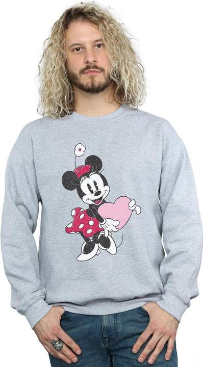 Immagine prodotto Disney Minnie Mouse Love Heart Felpa Uomo (XL)