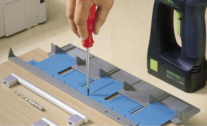 Actual product image Hettich Drilling jig