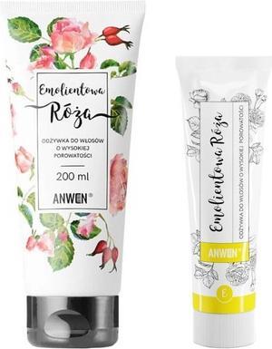 Actual product image Anwen High Porosity Hair Conditioner Emollient Rose 100ml (100 ml)