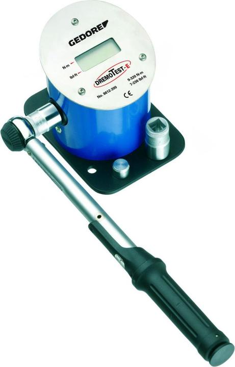 Produktbild Gedore 8612-050 Elektronisches Prüfgerät DREMOTEST E 0,9-55 Nm (1/4", 3/8", 0.90 Nm, 55 Nm)