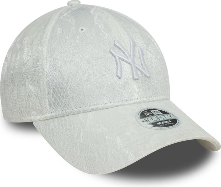 Produktbild New Era 9Forty Damen Cap - LACE New York Yankees weiss
