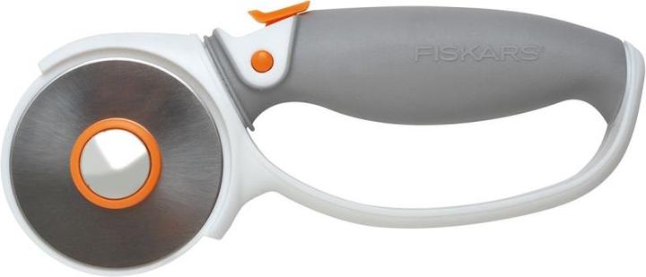 Produktbild Fiskars Titan-Rollmesser, Ø 60 mm, Für Rechts- und Linkshänder, Orange/Weiss/Grau, 1004753 (Ersatzklinge)
