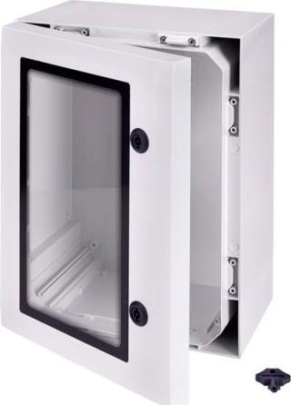 Image du produit Fibox Coffret mural, coffret d'installation 600 x 400 x 210 polycarbonate gris clair (RAL 7035) ARCA (Boîtier)