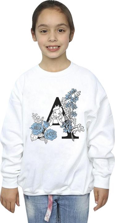 Produktbild Disney Mädchen Alice im Wunderland Brief A Sweatshirt (152, 158)