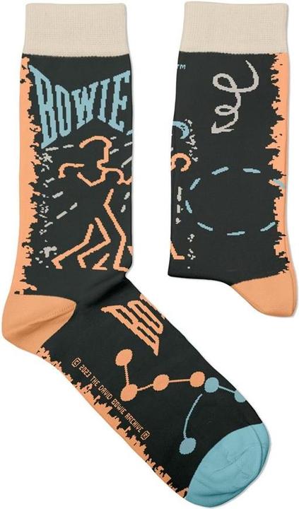 Actual product image David Bowie Unisex Adult Lets Dance Socks (37 - 40.5)