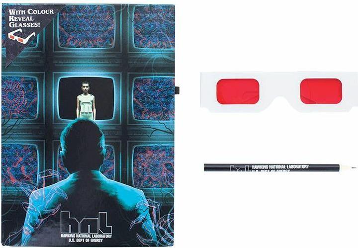 Immagine prodotto Paladone Products Stranger Things - Cahier 3D Laboratoire Hawkins (A5, Punteggiato, Copertina rigida)