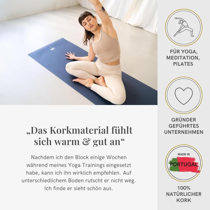 Actual product image Lotuscrafts Yoga block