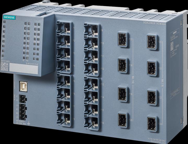 Produktbild Siemens 6GK53248TS012AC2 6GK5324-8TS01-2AC2 Industrial Ethernet Switch