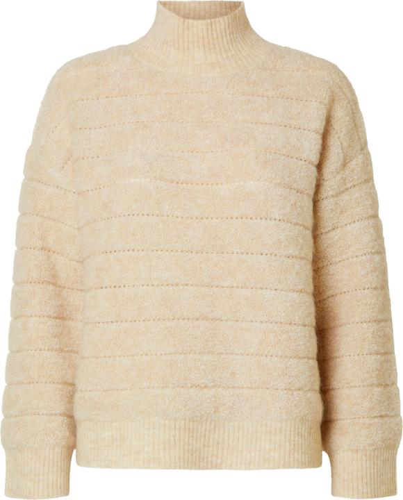Produktbild Selected Femme Flauschiger Pullover mit hohem Kragen (XL)