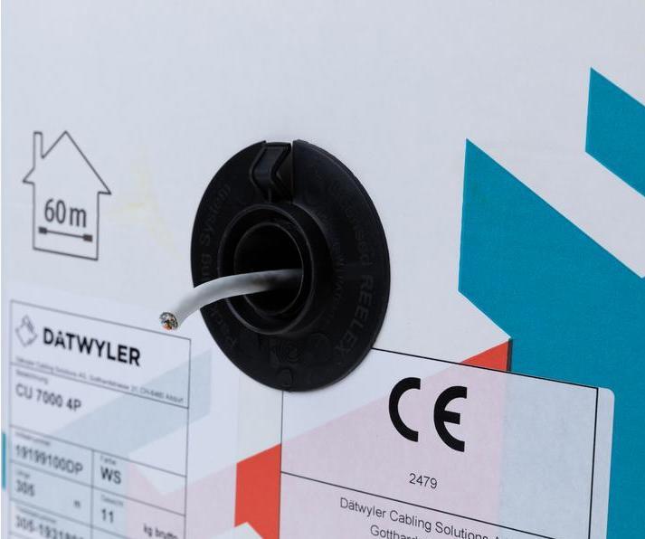 Image du produit Dätwyler Câble réseau (S/FTP, CAT7, 305 m)