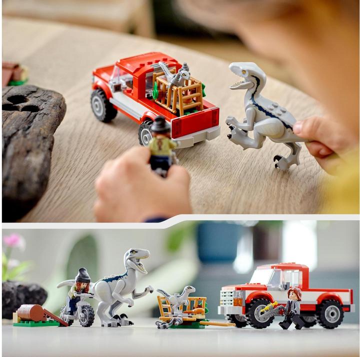 Produktbild LEGO Blue & Beta in der Velociraptor-Falle (76946, LEGO Jurassic World)