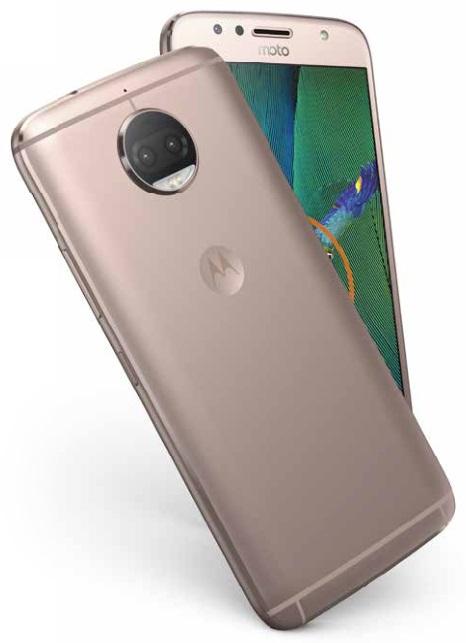 Actual product image Motorola Moto G5s Plus (32 GB, Blush Gold, 5.50", Hybrid Dual SIM, 13 Mpx, 4G)