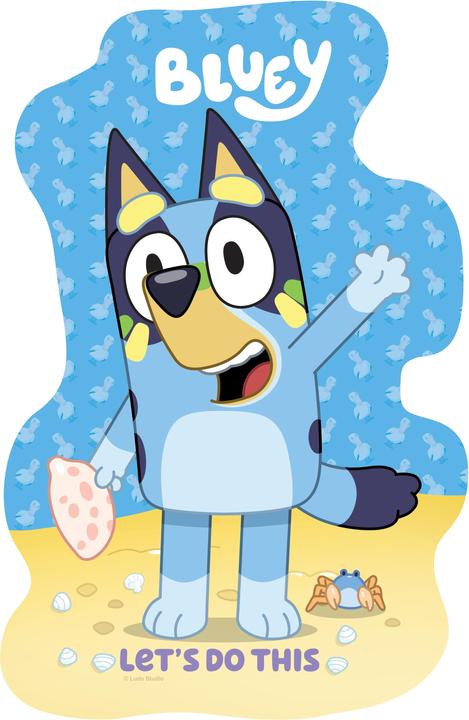 Actual product image Ravensburger 4 in 1 Shaped Puzzles - Bluey (10 pieces)