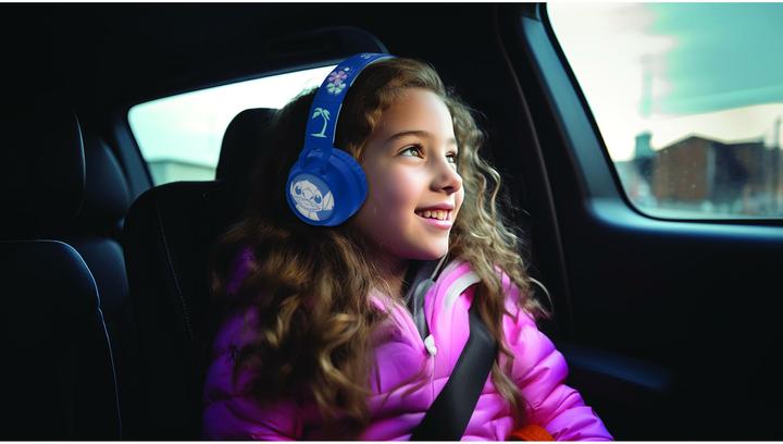 Image du produit Lexibook Casque rechargeable Stitch avec lumières (HPBT015D)