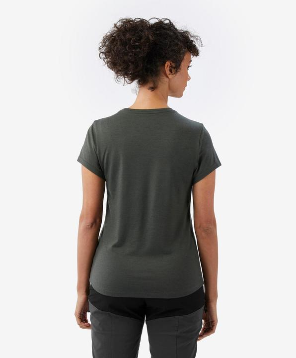 Immagine prodotto Forclaz Merino T-Shirt Damen 100 % Merinowolle grün (M)