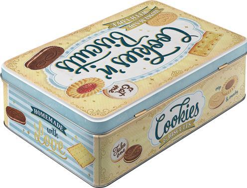 Image du produit Nostalgic-Art Merchandising Boîte à provisions Cookies 'n' Biscuits 3 l, Multicolore (3 l)