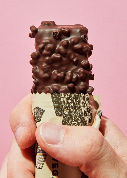 Actual product image KoRo Vegan protein bar with brownie flavour and chocolate coating. With sweeteners. (1 pcs., 825 g)