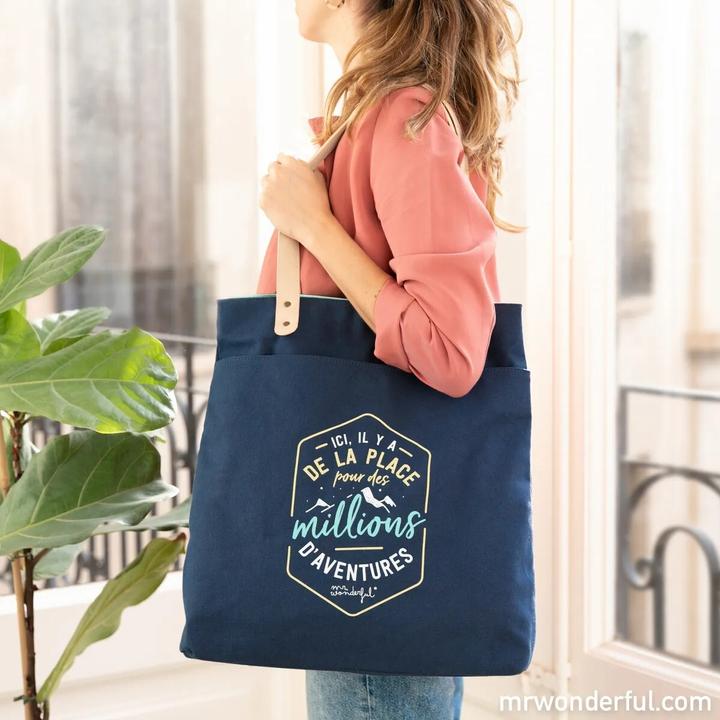 Produktbild Mr. Wonderful tote bag - hier gibt es platz für