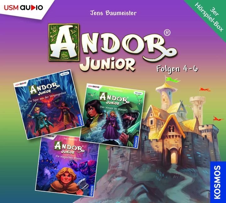 Il grande Andor Junior cofanetto audio episodi 4-6 (3 CD audio) (Jens Baumeister, Tedesco)