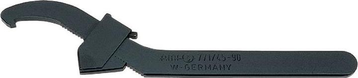 Produktbild Amf Verstellbarer Hakenschlüssel mit Nase (90 mm, 82 mm, 75 mm, 71 mm, 77 mm, 48 mm, 68 mm, 66 mm, 50 mm, 56 mm, 88 mm, 55 mm, 52 mm, 45 mm, 76 mm, 63 mm, 67 mm, 46 mm, 85 mm, 80 mm, 54 mm, 47 mm, 78 mm, 58 mm, 65 mm, 57 mm, 62 mm, 49 mm, 70 mm, 74 mm, 60 mm)