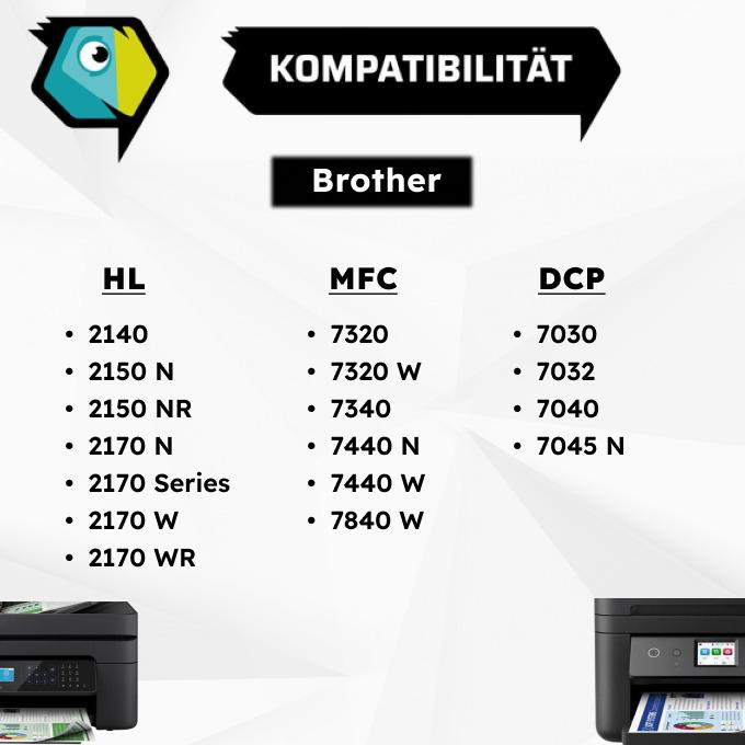 Actual product image Inkadoo Toner compatible with Brother TN-2120 XL Black (FC)