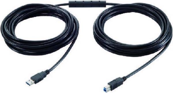 Image du produit Exsys GmbH Câble d'extension actif USB 3.2 Gen1 10 mètres (A-B mâle) (10 m, USB 3.2 Gen 1)