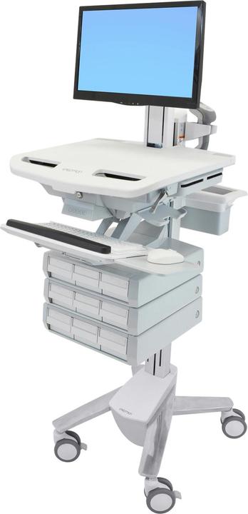 Immagine prodotto Ergotron Carrello per display LCD / tastiera / mouse / CPU / notebook / scanner (archivio aperto