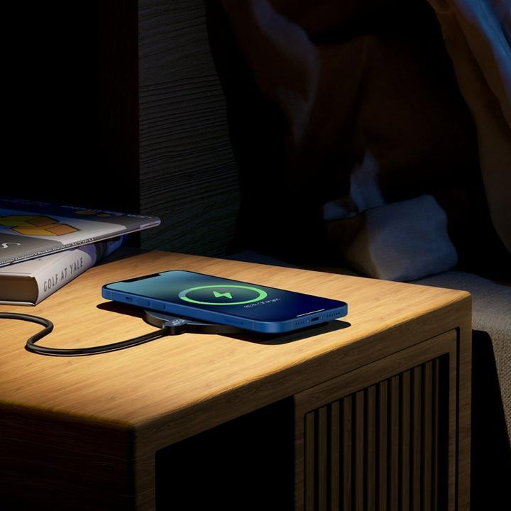 Actual product image Baseus Digital LED Display Wireless Charger 15W (15 W)
