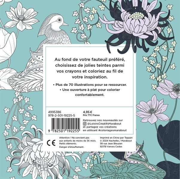 Immagine prodotto Bien-être & sérénité : petit livre à colorier anti-stress (Francese, Collettività, 2025)