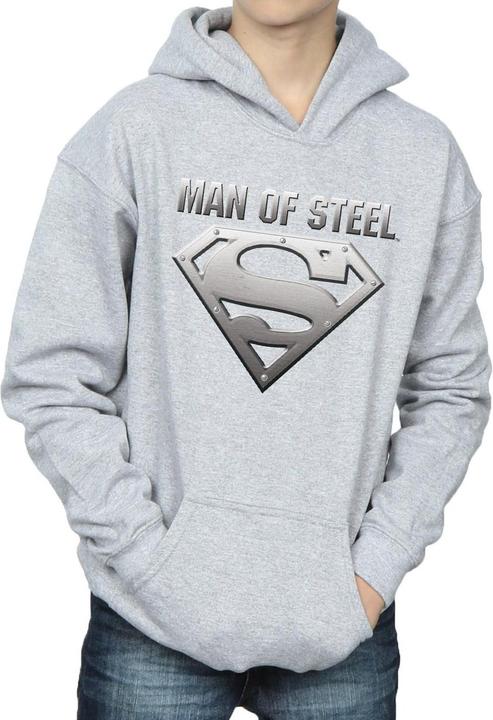 Immagine prodotto Superman Man Of Steel Shield Felpa con Cappuccio Ragazzi (116)