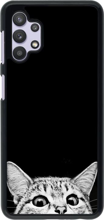 Immagine prodotto PhoneLook Copertina Gatto che guarda in alto nero (Samsung Galaxy A32 5G)