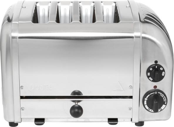 Actual product image Dualit 4 slot toaster polished