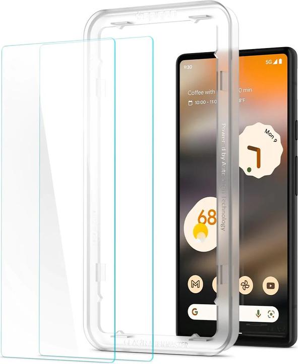 Productafbeelding Spigen ALM Glas.Tr Google Pixel 6A 2szt. szkło hartowane AGL04695 (2 Stuk, Google Pixel 6a)