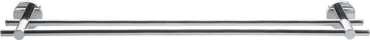 tesa SMOOZ Towel rail two-arm incl. adhesive solution without drilling