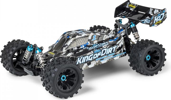 Carson RC Sport King of Dirt Buggy 4S Brushless 1:8 RC Modellauto Elektro Buggy Allradantrieb (4WD) (RTR Ready-to-Run)