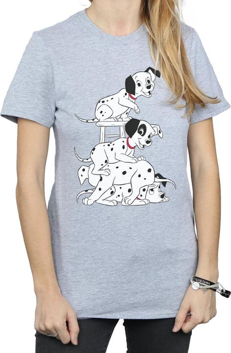 Image du produit 101 Dalmatians T-Shirt Femme/Ladies Chair Boyfriend (M)