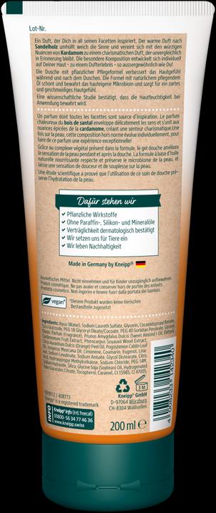 Produktbild Kneipp SandelKardam Dusche (200 ml)