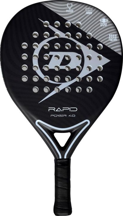 Dunlop Padel tennis racket RAPID POWER 4.0 365g Hybrid Pro-EVA beginner black/brown