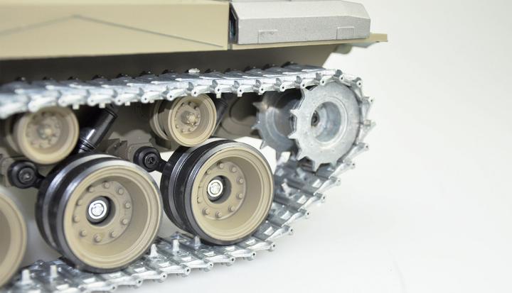 Image du produit Amewi Walker Bulldog M41 R&S/2.4GHZ chaînes métalliques/réducteur métallique/QC (RTR Prêt à fonctionner)