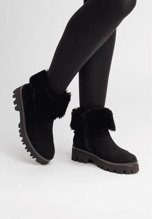 Actual product image Vitaform Steiefeletten Damen Weite H Nubukleder (42)
