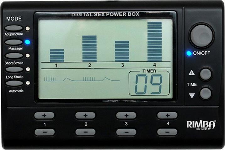 Image du produit Rimba Electro Play - Kit de puissance électro-sexuelle avec écran LCD