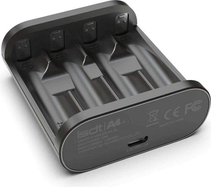 Isdt Charger A4 Air USB-C, 4x AA/AAA (1 pcs., AAA, Chargers without battery)