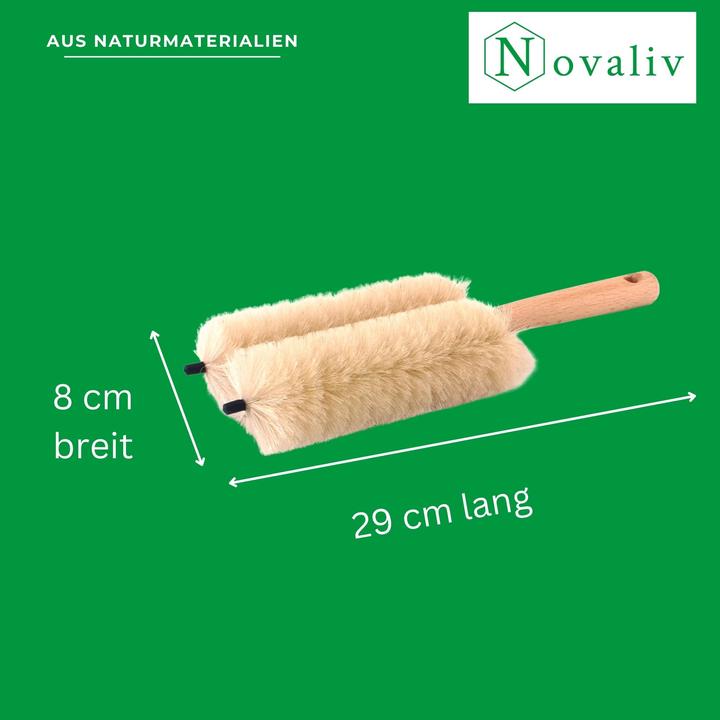 Produktbild Novaliv 3X Jalousienbürste Jalousien Rolladenbürste Rollo Reinigungsbürste 29x8x5cm IDEAL auch als H (1 Stk.)