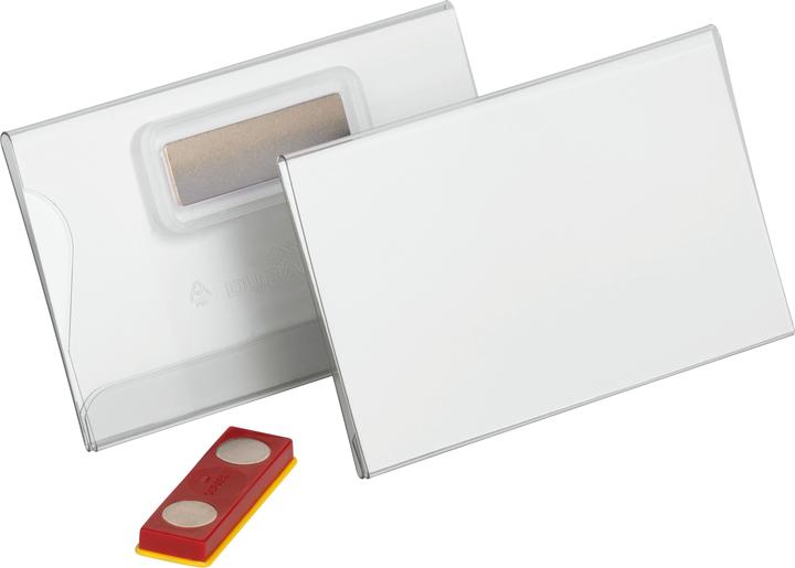 Immagine prodotto Durable Portanome in plastica rigida con magnete e guida antirotazione